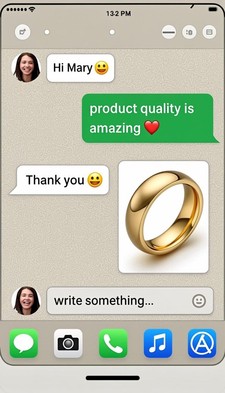 Customer WhatsApp chat 1